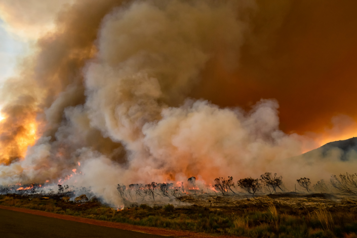 Wildfire emissions in British Columbia